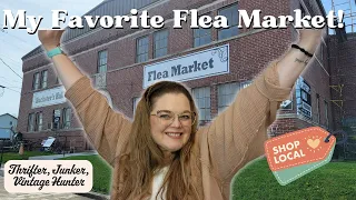 Shop With Me At My Favorite Flea Market! | Fenton, Vintage Toys, Childen's Books, & Kitsch!