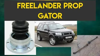 Freelander 1 prop shaft gator removal and install