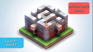 Mekorama Story Level 27 : Herd L | Mekorama Gameplay