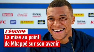 Kylian Mbappé sur son avenir : "Rester au PSG est ma seule option pour le moment"