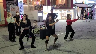 [Kpop Busking in Hongdae] 청하 (CHUNG HA) - "Snapping" dance cover by Black Mist 2022년 7월 25일