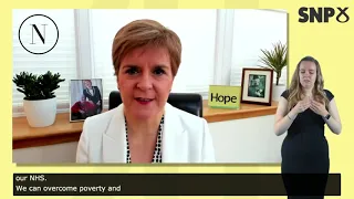Nicola Sturgeon opens virtual SNP conference 2020