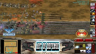 Command & Conquer: Generals - Zero Hour - Art of Defense Gameplay