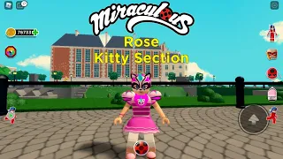 ROSE 🌹 KITTY SECTION PACK TRANSFORMATION | MIRACULOUS RP QUESTS OF LADYBUG & CAT NOIR | ROBLOX 🐞😸🌹