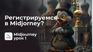 Midjourney урок 1. Регистрируемся в нейросети Midjourney