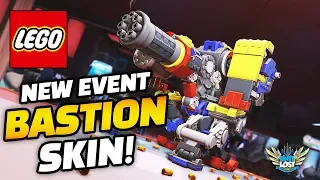 Overwatch - LEGO Bastion SKIN! New Bastion's Brick Challenge Event!