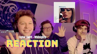 Taylor Swift  - Midnights REACTION (the #breadbasket boys are back)