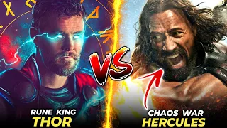 Can Thor Defeat Hercules ?  / Thor Vs Hercules / Rune King Thor Vs Chaos War Hercules