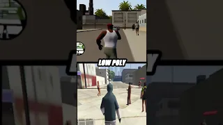 Gta V vs Gta Sa DE On a Potato PC 🥔 #shorts