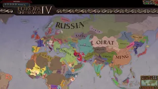 EU4 - Timelapse - Tsardom of Russia