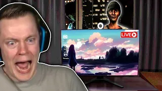 A TERRIFYING Horror Game about Being a Streamer - Parasocial (NEW Chillas Art Game)