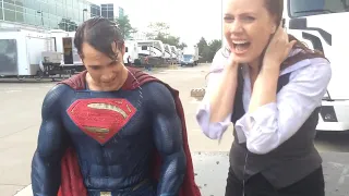 Henry Cavill And Amy Adams Take The Als Ice Bucket Challenge #Shorts #YTShorts