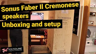 Unboxing and Setting Up the $85,000.00 Sonus faber Il Cremonese Speakers.