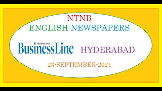 BUSINESS LINE HYDERABAD 23 SEPTEMBER 2021 THURSDAY