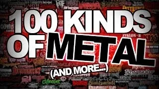 100 hard rock, metal & core subgenres in 5 minutes