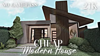 Roblox Bloxburg - No Gamepass Cheap Modern Home - Minami Oroi