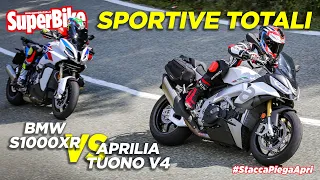 SENZA LIMITI! Aprilia Tuono V4 e BMW S1000XR: moto sportive che amano viaggiare... in modo diverso