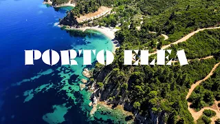 SITHONIA Chalkidiki  GREECE  | Porto Elea Camping & Bungalows | Aerial Drone Video in 4K HDR