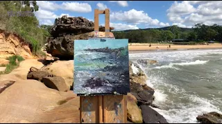 Creating Mood Using A Palette Knife - Plein Air Painting