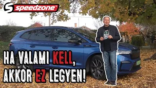 Speedzone teszt: Škoda ENYAQ iV: Ha valami kell, akkor ez legyen!