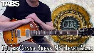 Whitesnake - You're Gonna Break My Heart Again | Guitar cover WITH TABS |