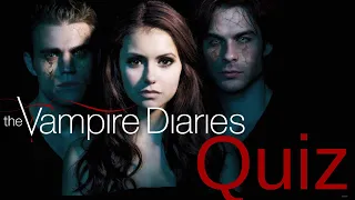 The Vampire Diaries Quiz HARD | TVD Quiz Trivia