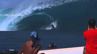 Laurie Towner-Teahupoo, May 2013, filmed with RED Epic camera-watch this in High Definition-1080