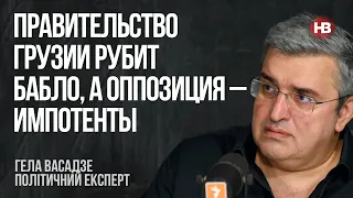 Правительство Грузии рубит бабло, а оппозиция – импотенты – Гела Васадзе