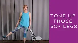 Leg toning workout - Fitness for women over 50