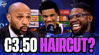 Micah Richards banters Malik Tillman about his trim! | UCL Today | CBS Sports Golazo