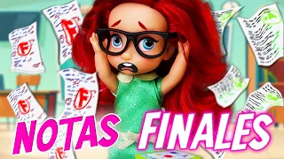 ❌ ¡LA SIRENITA SACA MALAS NOTAS!  😨 Princesas de Disney