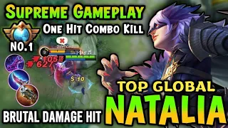 Supreme No.1 Natalia Best Build!! Gameplay Natalia Top Global 2022 - Mobile Legends