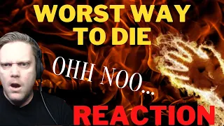 Recky is horrified:  This must be the WORST WAY TO DIE (Top 3 Places You Can’t Go) MrBallen reaction