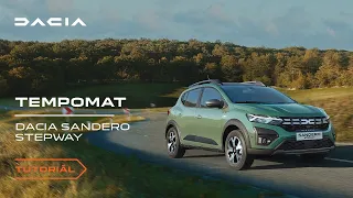 NOVÁ DACIA SANDERO STEPWAY: Tempomat