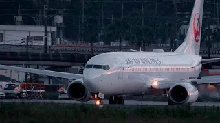 宮崎空港を離発着する飛行機（LUMIX DC-GH6 の試し撮り）