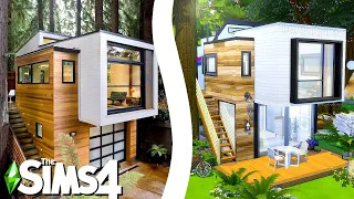 RECREATING a REAL TINY HOUSE  The Sims 4 Speed Build REAL TO SIMS #2