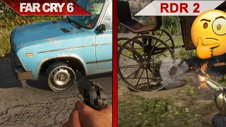 THE BIG COMPARISON | FAR CRY 6 vs. Red Dead Redemption 2 | PC | ULTRA