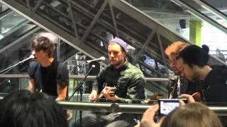 YoungGuns - Bones live acoustic @ Glasgow HMV 6th feb 2012