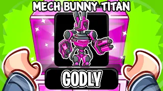 How to UNLOCK the MECH BUNNY TITAN in TOILET TOWER DEFENSE