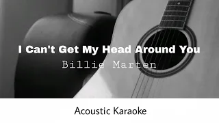 Billie Marten - I Can't Get My Head Around You (Acoustic Karaoke)