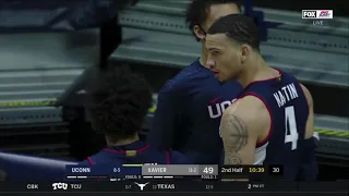 UConn Men's Basketball Highlights v. Xavier 02/13/2021