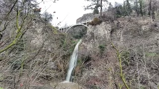 Waterfall in Tbilisi Botanical Garden (Georgia)