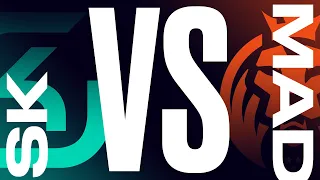 SK vs. MAD - Неделя 1 День 2 | LEC Весенний сплит | SK Gaming vs. MAD Lions (2022)