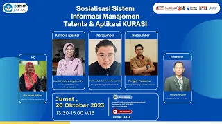 Sosialisasi Sistem Informasi Manajemen Talenta & Aplikasi KURASI