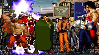 [KOF Mugen] Memorial | Zangief, Gorimaru, Goodman, Griffon vs Clark, Seth, Mary, Hugo [ 4vs4 ]