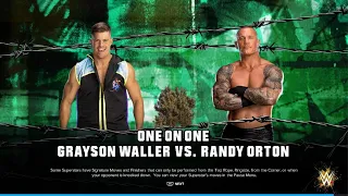 WWE 2K24 Grayson Waller Vs Randy Orton