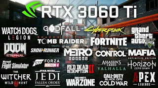 GeForce RTX 3060 Ti 8GB Test in 25 Games 1080p + Ryzen 3600