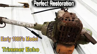 Restoration/ Early 1980's Model Grass Trimmer Echo KIORITZ SRM-204DE Of Japan/ 2 Stroke Trimmer