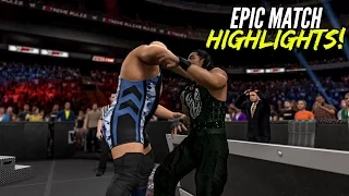 WWE 2K15 Extreme Rules 2015 Roman Reigns vs Big Show | Epic Match Highlights!