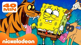 Bob l'éponge | Toutes les créatures de Bob l'éponge | Compilation de 40 minutes | Nickelodeon France